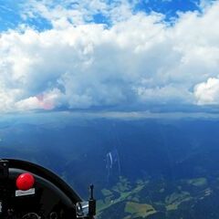 Flugwegposition um 12:09:36: Aufgenommen in der Nähe von St. Oswald-Möderbrugg, Österreich in 2752 Meter